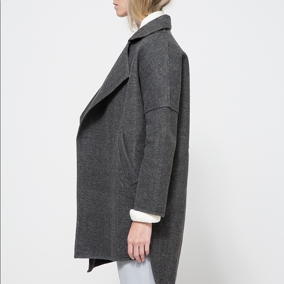 C/MEO Collective Gray Oversized Coat - Picture 4 of 8